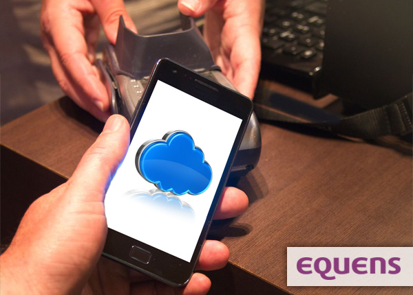Mobile phone paying through the cloud